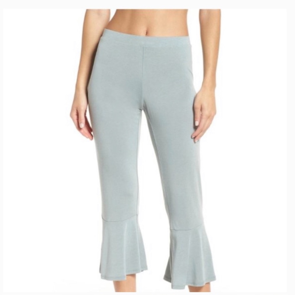 Bb Dakota | Aden Ruffle Hem Lounge Pants M